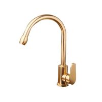 Single-Handle Bathroom Sink Faucet - Gold